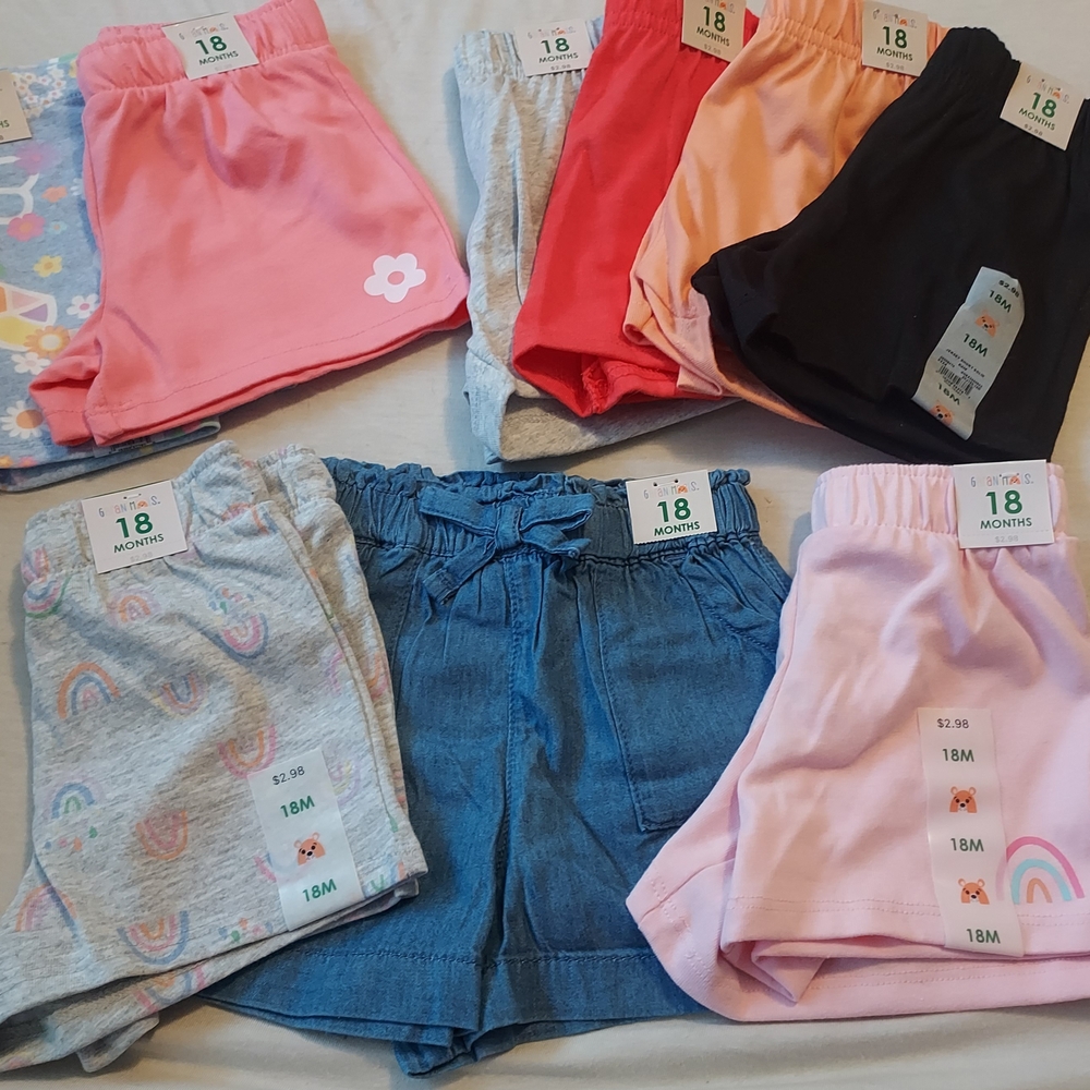 Assorted Baby Shorts Set